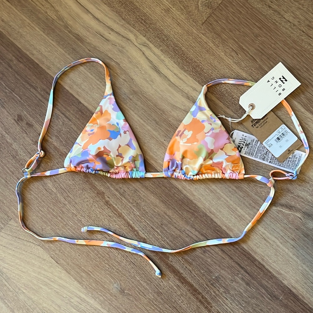 NEW Billabong Paradise Cove Bikini Top